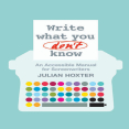 Hoxter, Julian - Write What You Don_t Know_ An Accessible Manual for Screenwriters (2011)